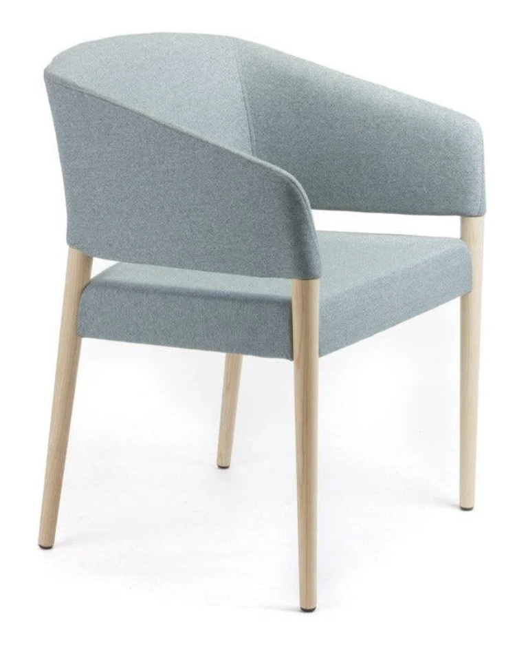 Marcela Timber Black – Italian Designed Tub Chair