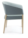 Marcela Timber Black – Italian Designed Tub Chair