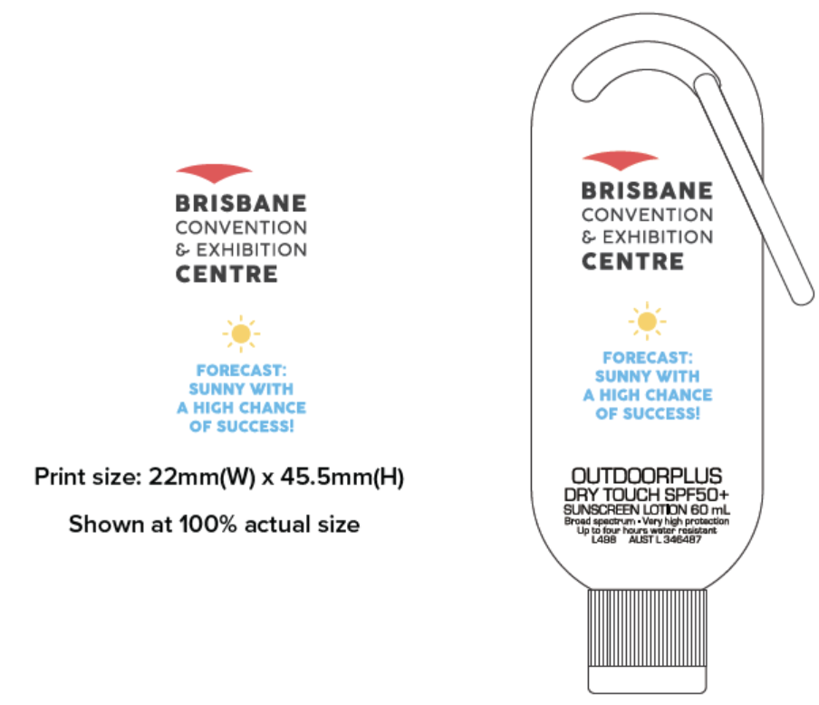 TRENDS Everyday SPF 50+ Sunscreen Tube with Carabiner – 50 ml