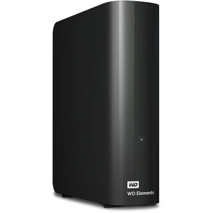 WD Elements Desktop External Hard Drive – 16 TB (USB 3.0, Black)