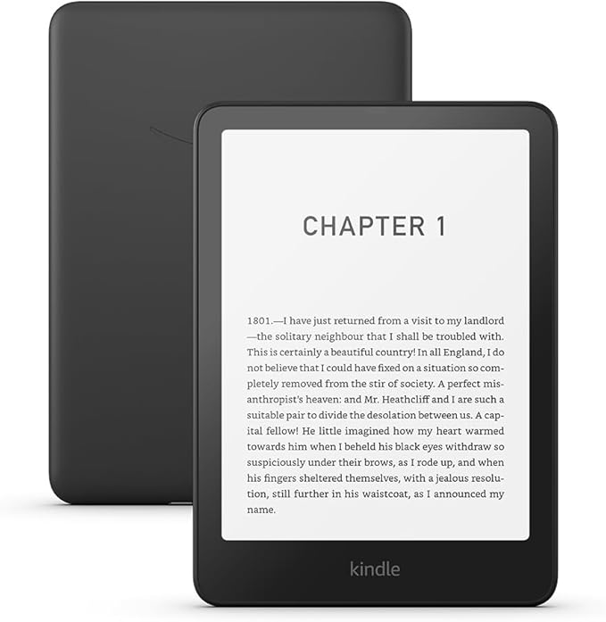 Amazon Kindle Paperwhite (16GB) – 7" Glare-Free Display, Fastest Kindle Yet, Weeks of Battery Life – Black