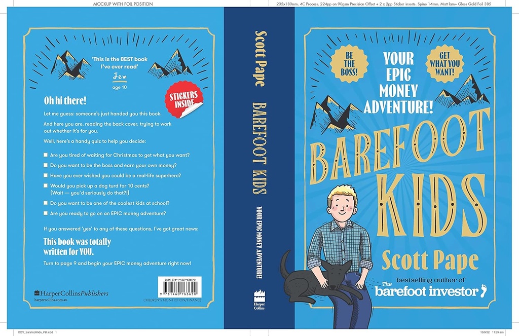 Barefoot Kids: Your Epic Money Adventure! — A Fun Guide by The Barefoot Investor (Scott Pape)