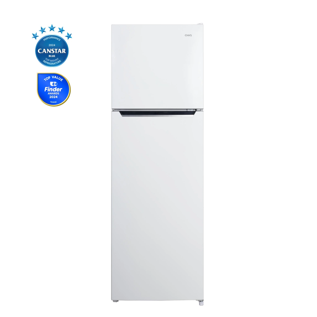 CHiQ CTM255NW5E – 255 L Top-Mount Fridge with Inverter Cooling (White)