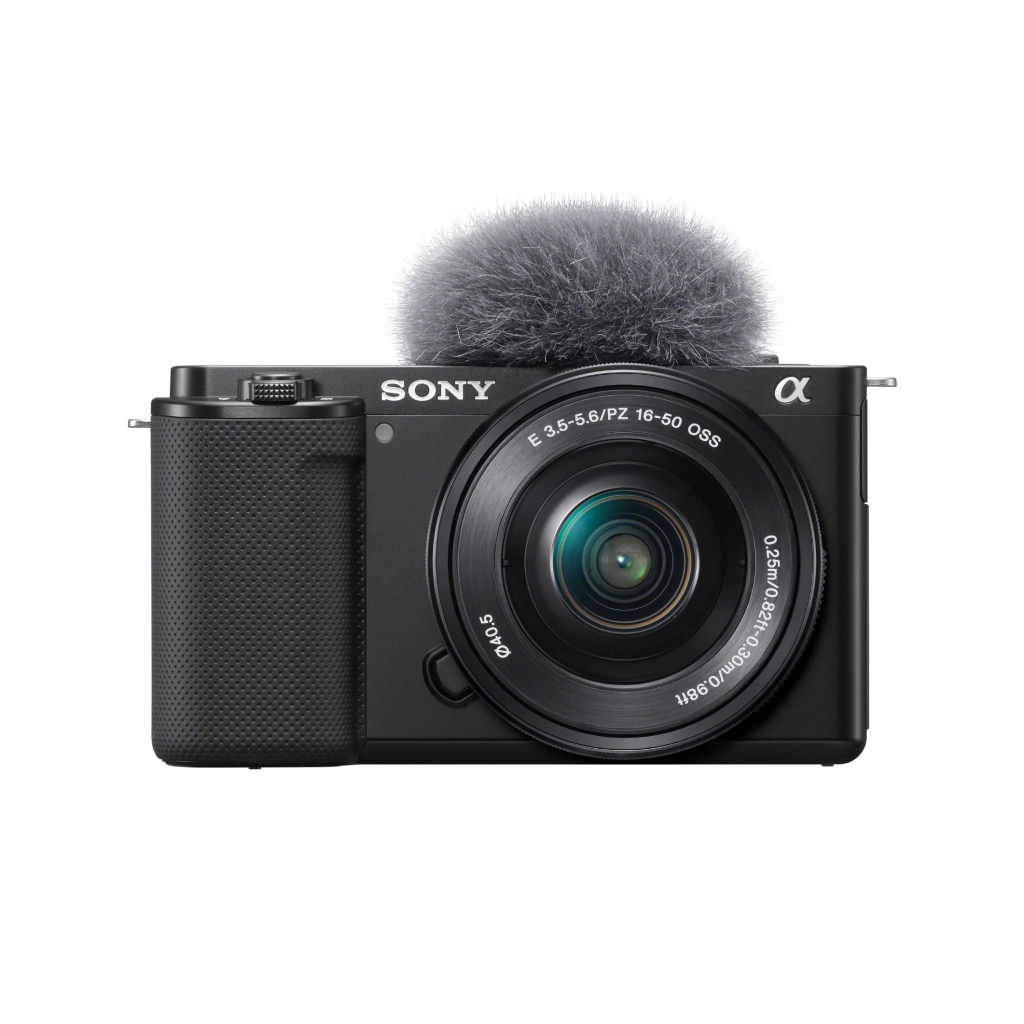 Sony ZV-E10 Mirrorless Vlog Camera Kit — 16–50 mm Lens, Black