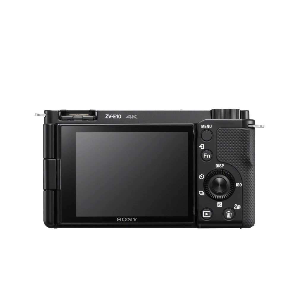 Sony ZV-E10 Mirrorless Vlog Camera Kit — 16–50 mm Lens, Black