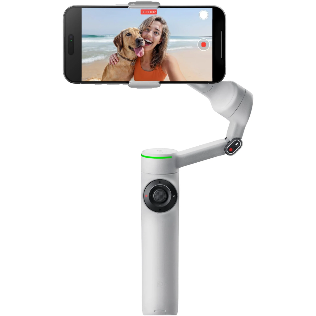 Insta360 Flow 2 Pro – AI Smartphone Gimbal Creator Bundle (Stone Gray)