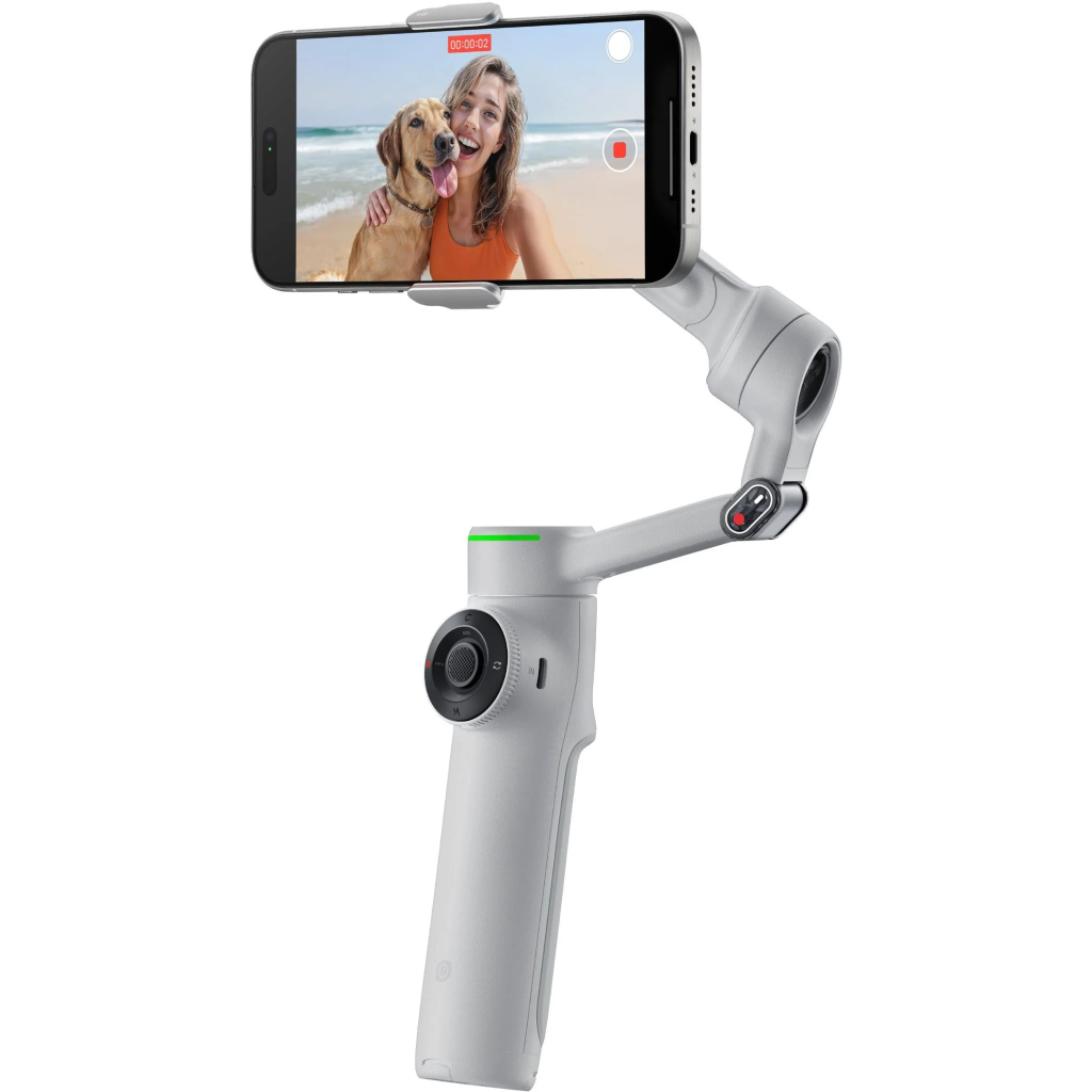 Insta360 Flow 2 Pro – AI Smartphone Gimbal Creator Bundle (Stone Gray)