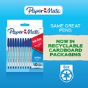 Paper Mate Kilometrico Ballpoint Pens – Medium (1.0 mm), Assorted Colours, 10-Pack