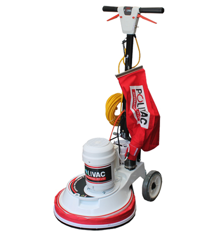 Polivac - Pv25ts Two Speed Suction Polisher / Scrubber With Qr Pad Holder