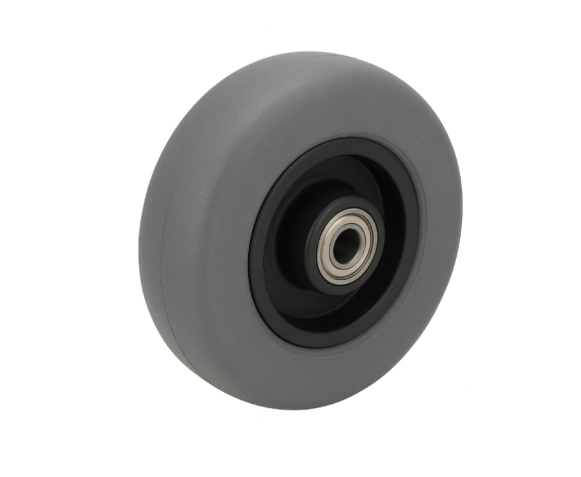 Polivac - Foam Filled Grey Rubber Tyre