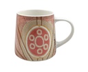 [CH_0489] URBAN ES EVENING STAR EARTHY 400ML CERAMIC MUG W/ HANDLE COFFEE/TEA DRINKWARE