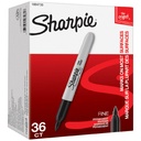 Sharpie Fine Permanent Markers Black 36 Pack