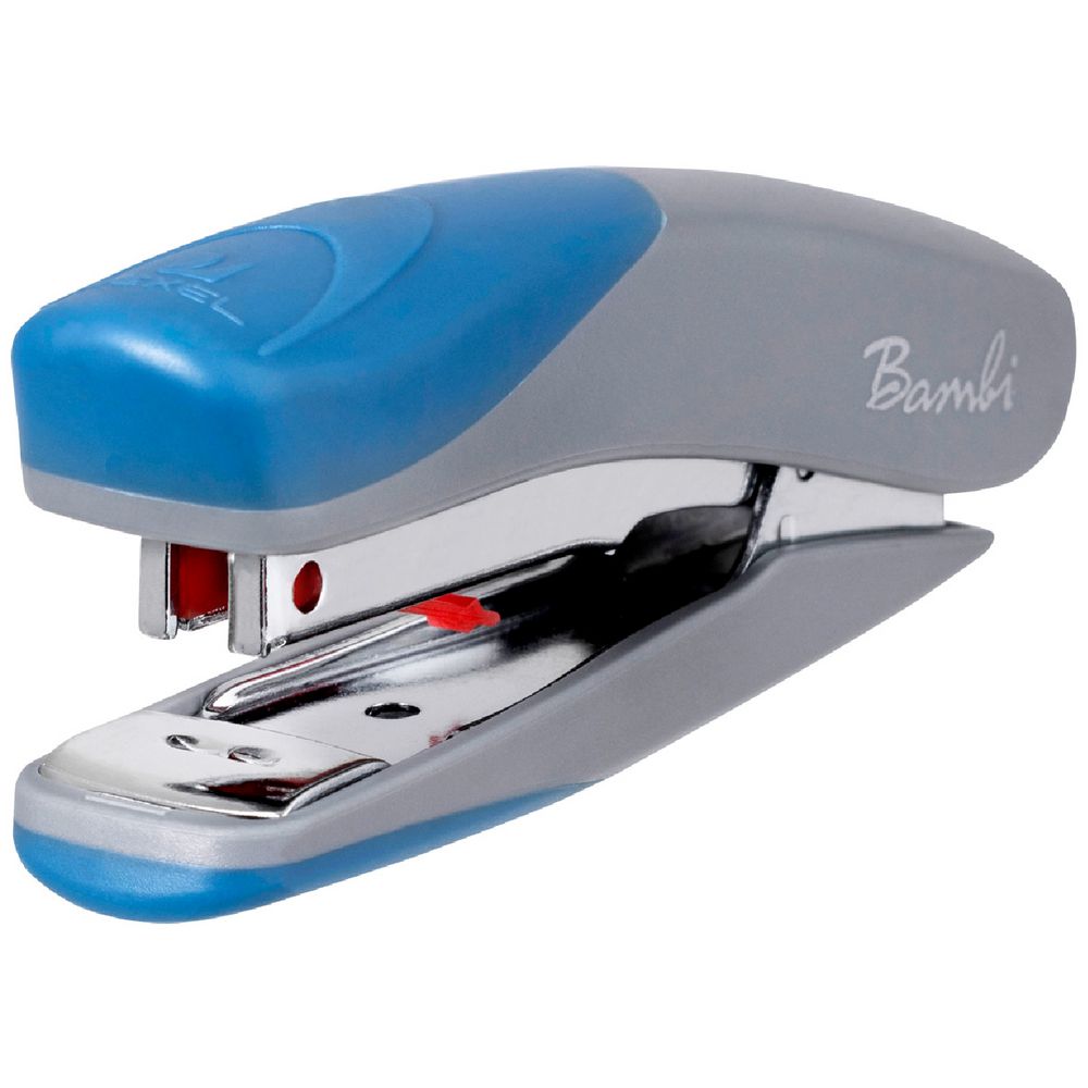 Rexel Bambi Mini Stapler – Grey/Blue