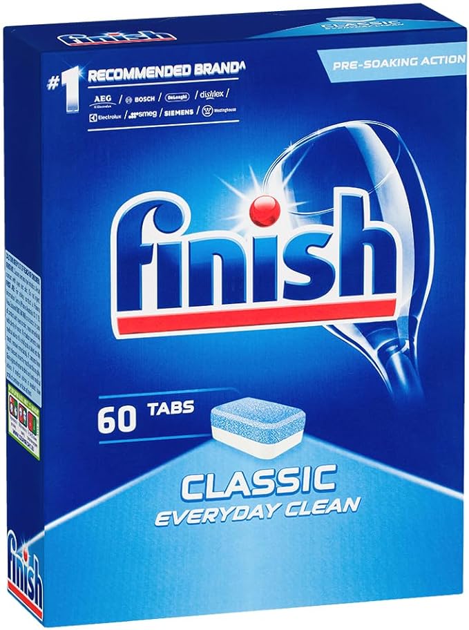 FINISH CLASSIC DISHWASHING TABLETS 60PK