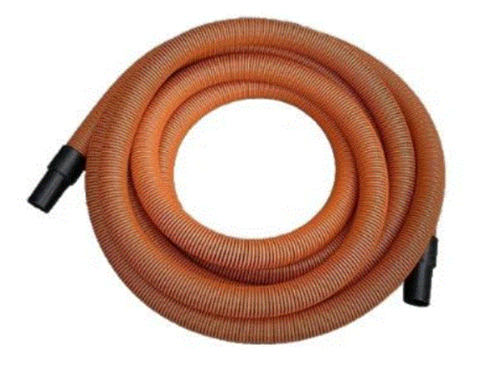 Polivac - 5m G-Vac Orange/Black Vacuum Hose With 38mm Cuffs