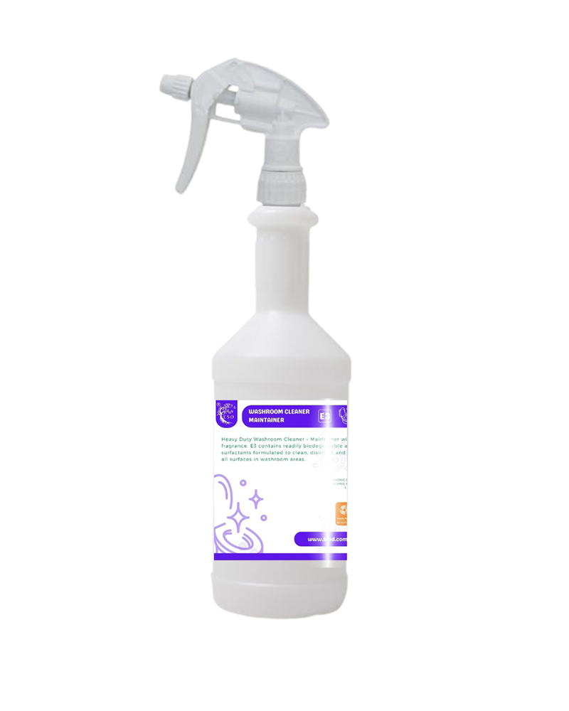 E3 - ESO WASHROOM CLEANER MAINTAINER EMPTY SQUIRT BOTTLE-750ML