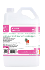 E10 - ESO NO RINSE SANITISER-5L