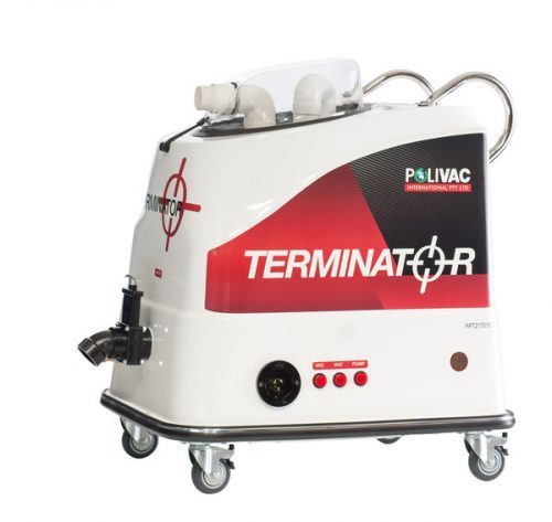 Polivac- Terminator 220 PSI- With 5m Solution Hose | 5m Vacuum Hose