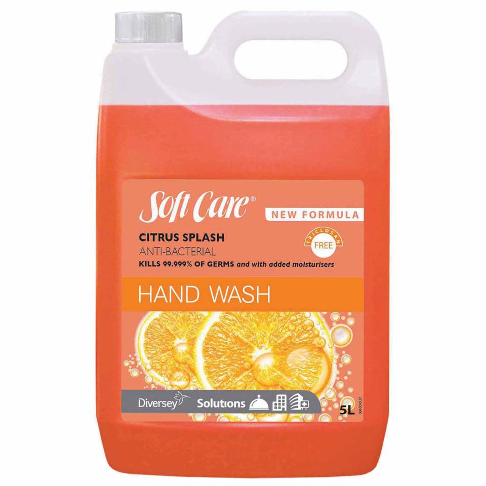 Soft Care Citrus Splash Anti-Bac Hand Wash 5l