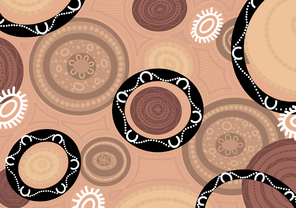 Reconciliation Action Plan Artwork by Cheyann Beard
