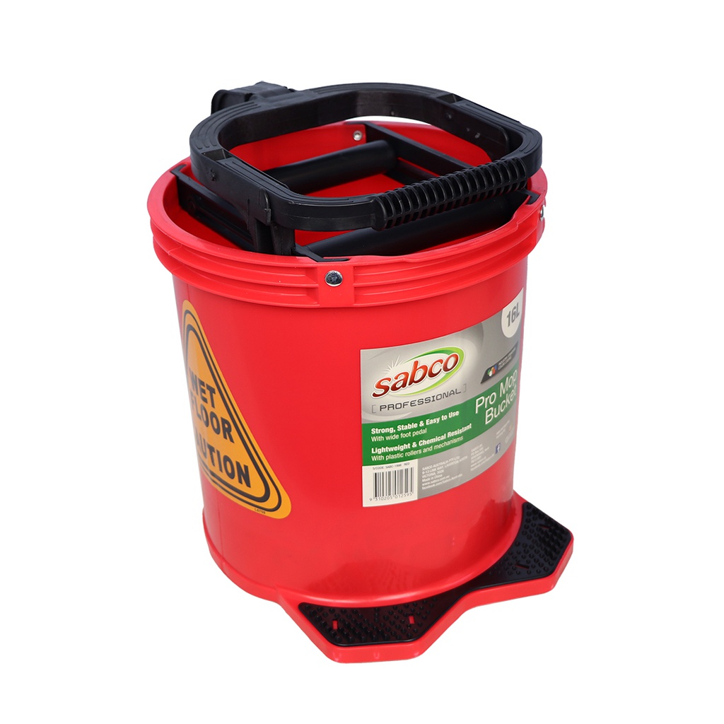 SABCO - 16L PRO MOP BUCKET - RED