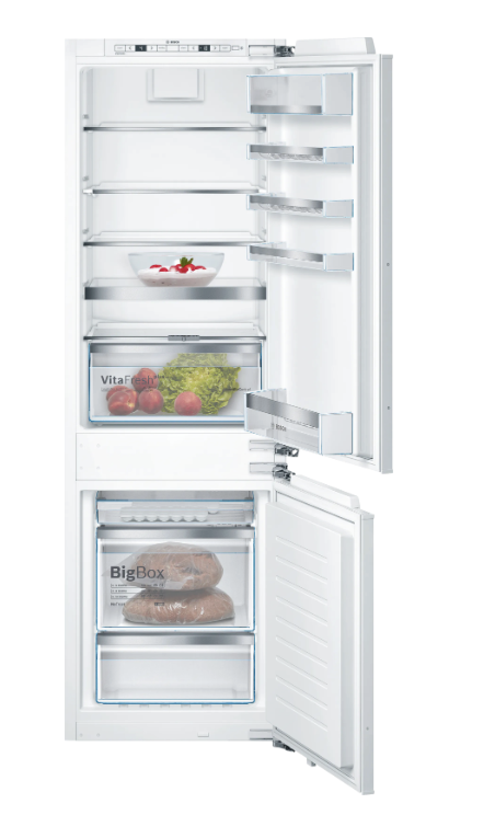 Bosch KIN86AD30A 255L Built-In Bottom Mount Fridge Freezer – Fully Integrated