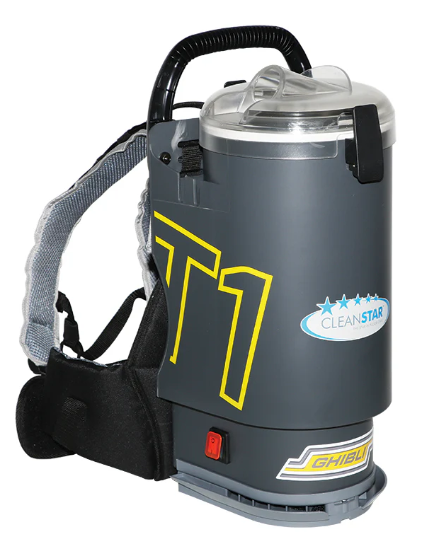 Cleanstar –T1v3 Backpack - Charcoal (With Clear Lid)