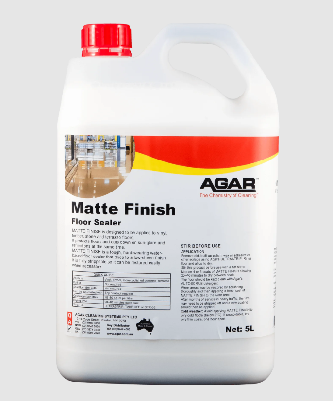Agar - Matte Finish Floor Sealer 5l