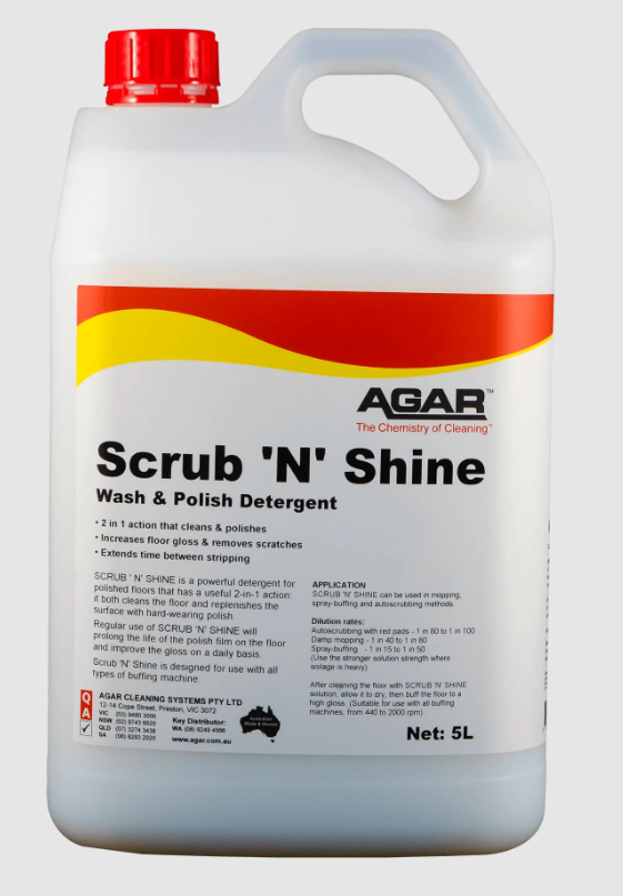 Agar - Scrub 'N' Shine 5l