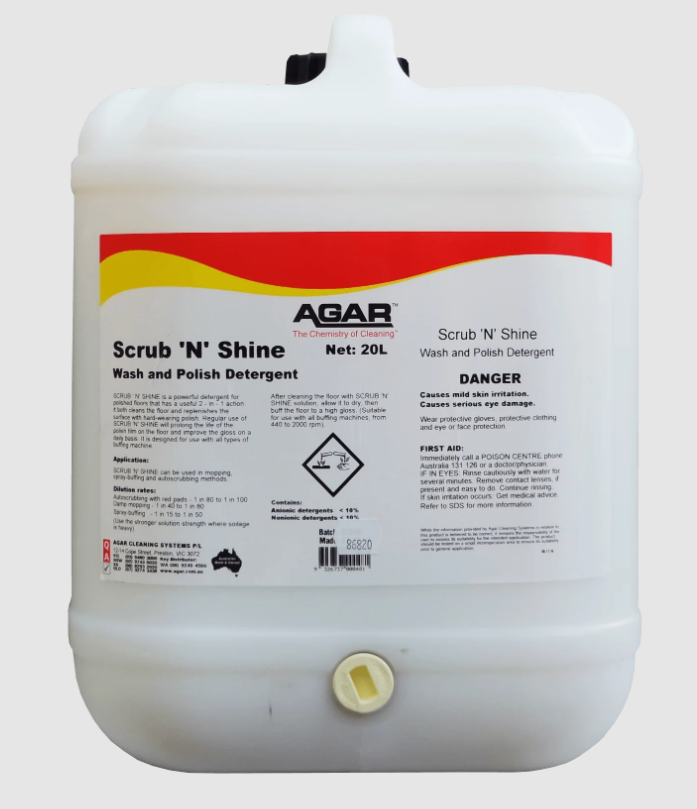 Agar - Scrub 'N' Shine 20l