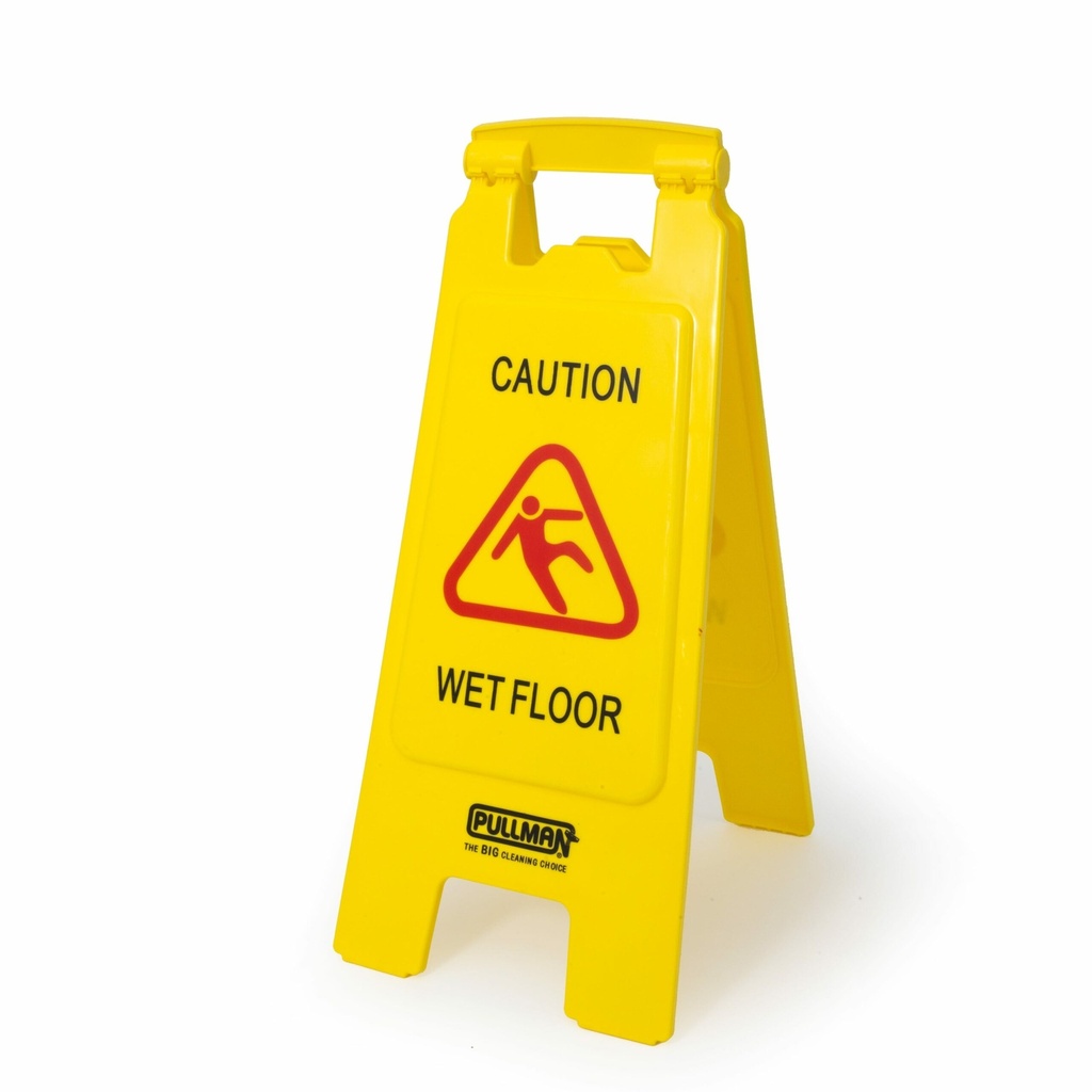 Caution Sign Wet Floor (Yellow)