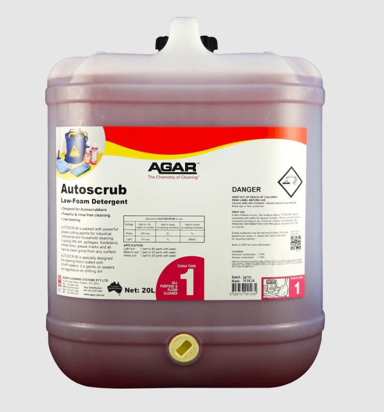 Agar - Autoscrub 20l