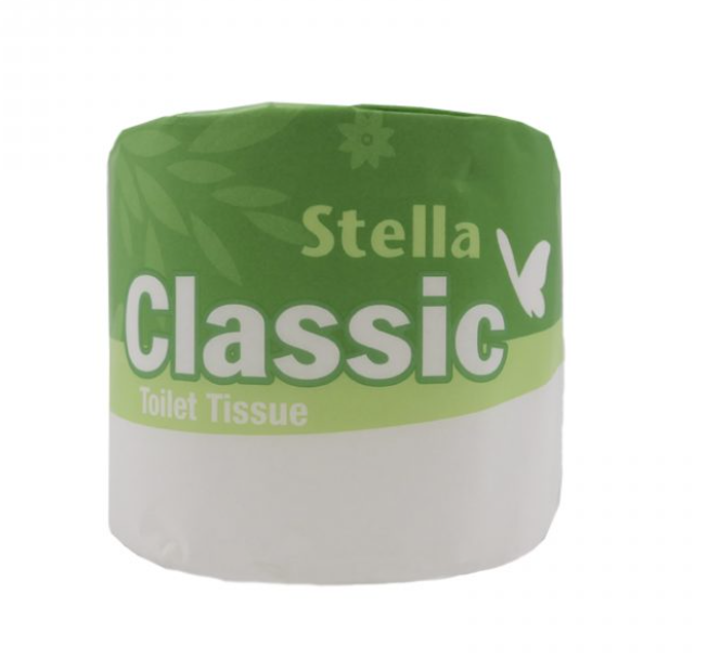Stella Commercial 2ply 400sht Recycled Toilet Tissue - 48 Rolls/Ctn Australian Made