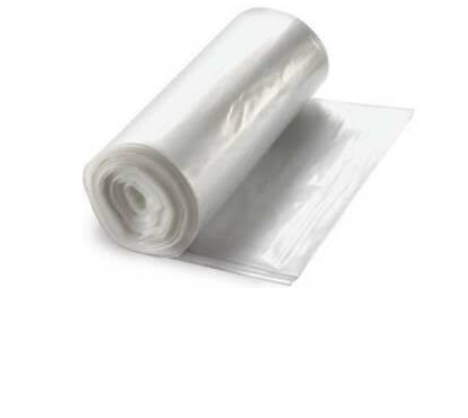 120l-140l Clear Bin Liners, 950x1200mm, 5x50 Rolls/Ctn