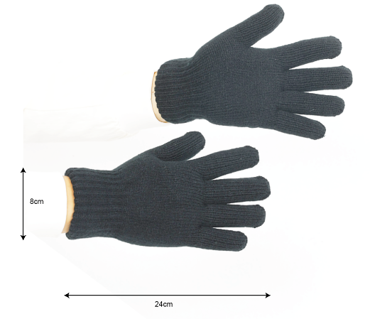 Yilay - Polyester Gloves – PVC Badge