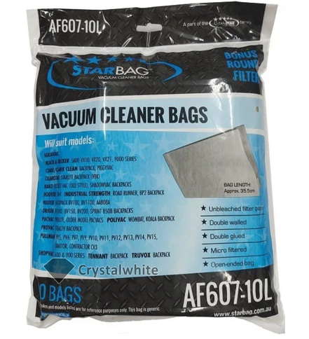 Cleanstar -Vacbag 10pk Backpack (VS64)