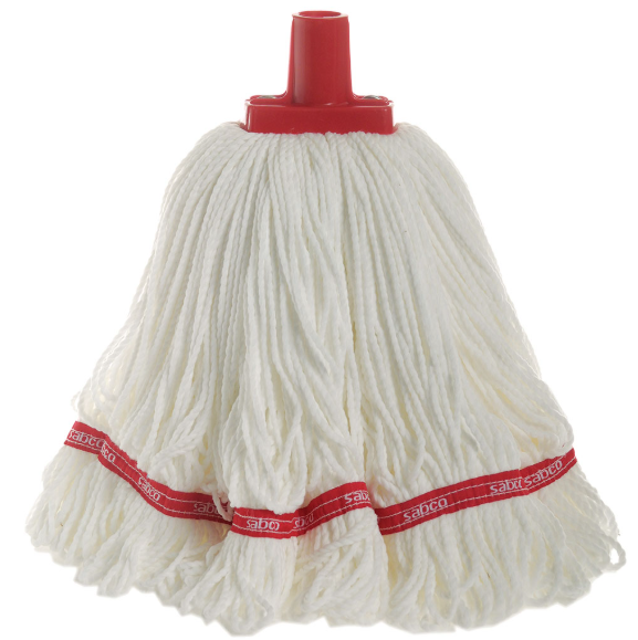 Sabco - Microfibre Round Mop Head (Red)