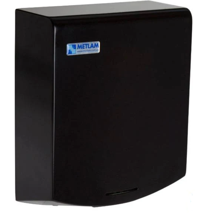 Metlam Hand Dryer Matte Black Designer Auto Operation