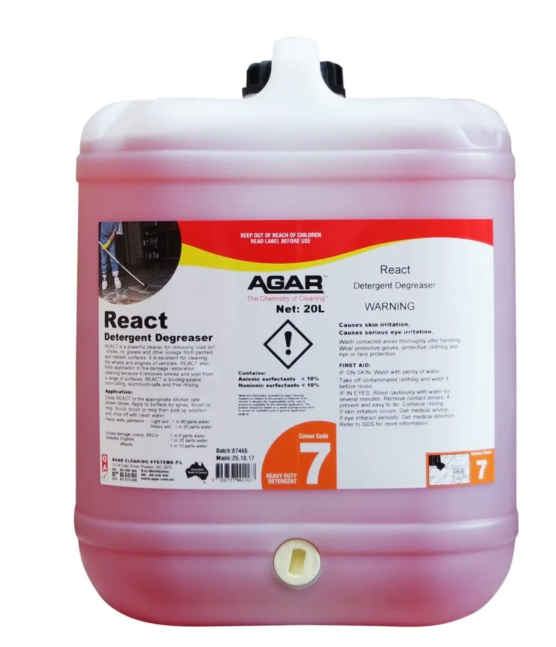 Agar - React 20l