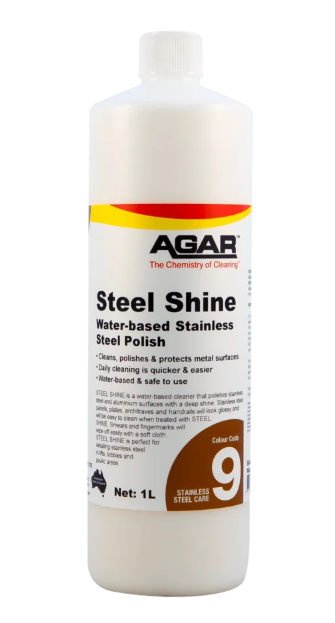 Agar - Steel Water - Based Stainless Steel Polish 1l