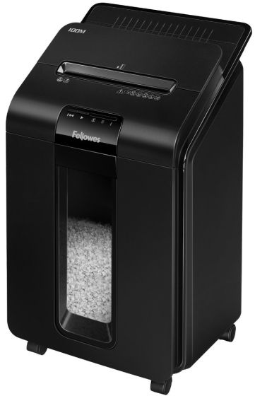 Fellowes AutoMax 100M Auto Feed Shredder (Micro Cut, P-4, 23L)
