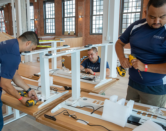 Commercial Office Furniture Fit Out Delivery & Installation