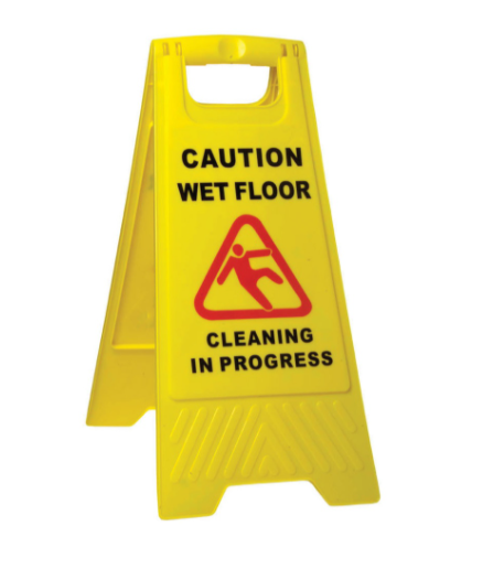 Sabco - Caution Wet Floor / Cleaning In Progress A-Frame