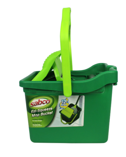 Sabco - Ezi-Squeeze Mop Bucket With Foot Pedal - 12l