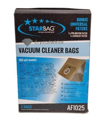 Cleanstar - Vacbag 5pk-Dustflo2000 (Vs831)