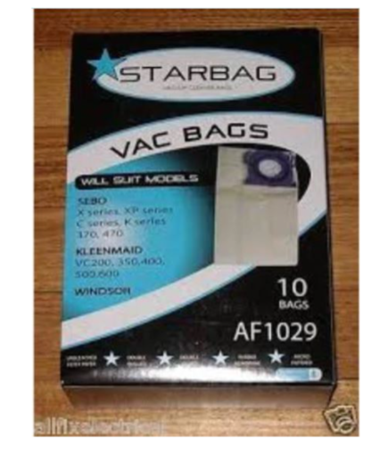 Cleanstar – Vac Bag 10pk Sebo 370-470
