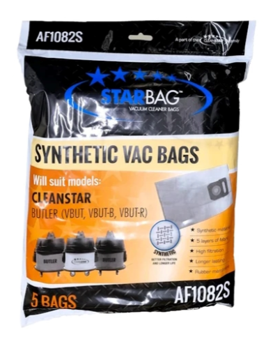 Cleanstar - Vbag 5pk Butler/Vbro20 Syn