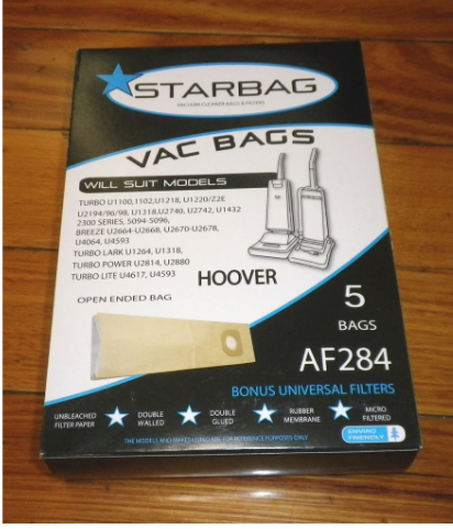 Cleanstar - Vacbag 5pk Hoover Lark (Vs41)