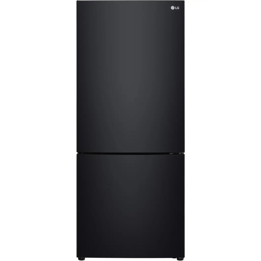 LG GB-455BLE 420L Bottom Mount Fridge  (Black)