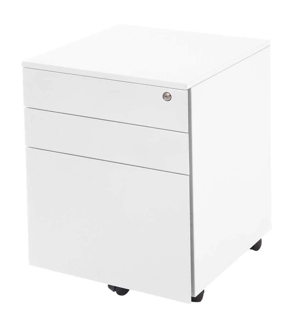 Rapidline GO Mobile Pedestal – 3 Drawer (White China)